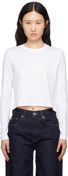 White Masal Long Sleeve T-Shirt