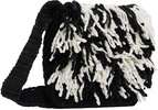 Black Fringed Bag