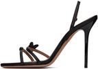 Black Aura Heeled Sandals