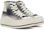 SSENSE Exclusive Black & Beige Kurt High Top Sneakers