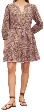 Velvet by Graham & Spencer Women's Kenley Mosaic Cotton Short Dress