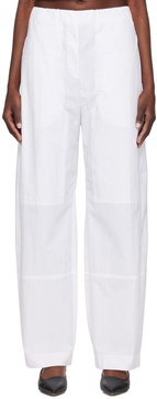 SSENSE Exclusive White Cocoon Trousers