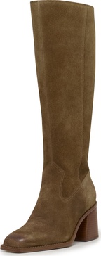 Vince Camuto Women's Sangeti Stacked Heel Knee High Boot Fashion