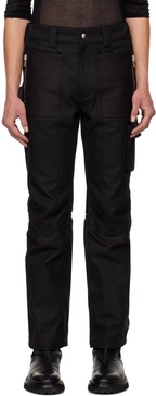 SSENSE Exclusive Black Utility Cargo Pants