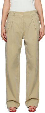 Beige Johan Trousers