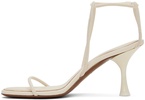 White Nenque Heeled Sandals