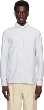 Blue BD Oxford Candy Stripe Shirt