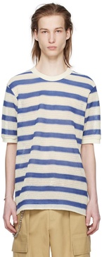 Blue & White Striped T-Shirt