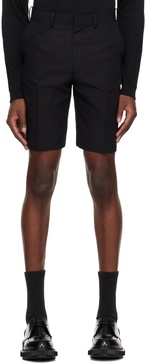 Black Hard Twist Finx Shorts