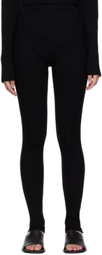 Black High-Rise Leggings