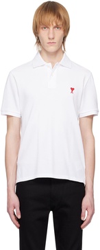 Ami De Coeur cotton pique polo shirt