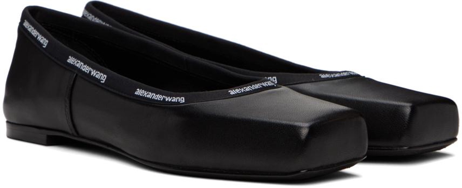 Alexander Wang Billie Flat With Logo Binding Shoes