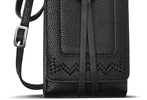 women's interlok phone organizer bag in black