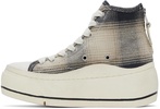 SSENSE Exclusive Black & Beige Kurt High Top Sneakers