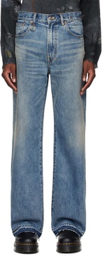 Indigo D'Arcy Loose Jeans