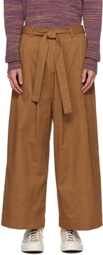 SSENSE Exclusive Brown Trousers