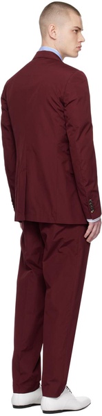 Burgundy Two-Button Suit