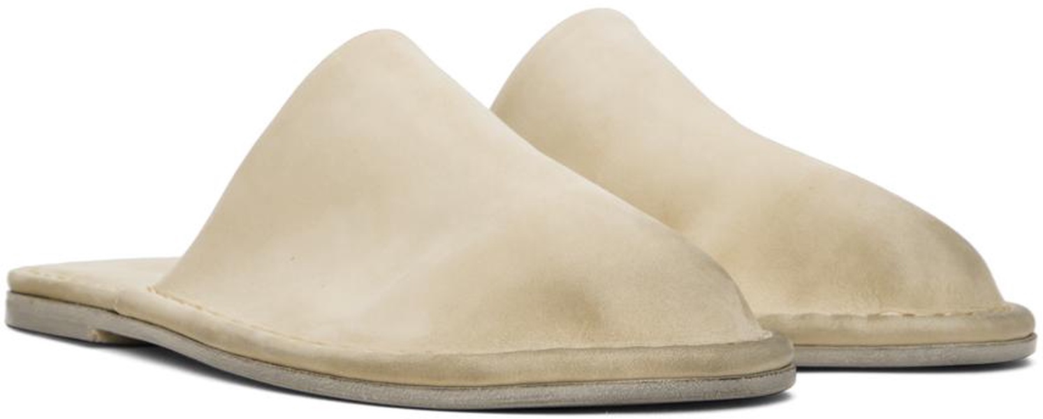 Beige Filo Slippers