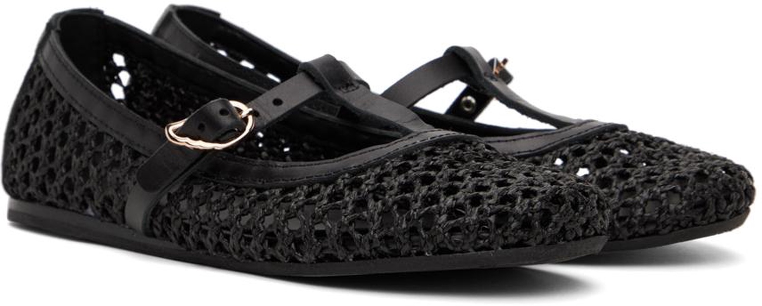 Black Aerati Ballerina Flats