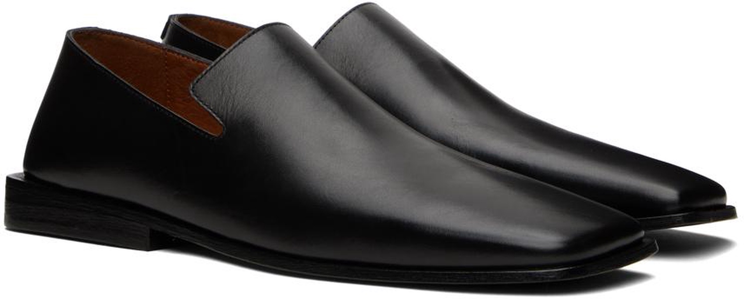 Black Lamiera Loafers