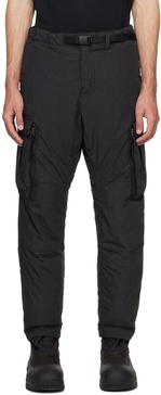 Gray Takibi Down Cargo Pants