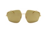 Fendi Eyewear Geometric Frame Sunglasses