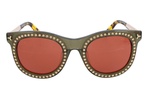 Bally Studded Cat-Eye Frame Sunglasses