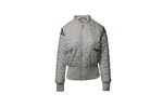 quilted jacket in white polyester