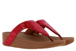 women's lottie chainprint sandals in red