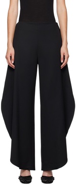 Black Round Trousers