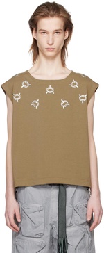 Brown Inex Tank Top