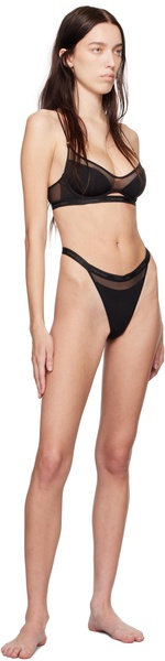 Black Calvin Klein Edition Modal Thong