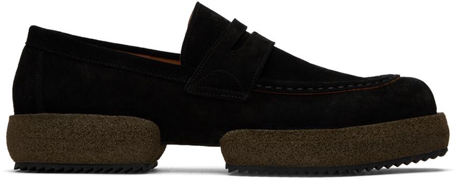 Black Platform Loafers