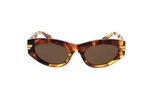 Bottega Veneta Eyewear Cat-Eye Frame Sunglasses