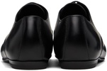 Black Almond-Toe Derbys