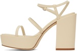 Beige Katalin Heeled Sandals