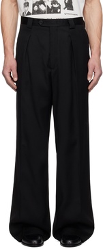 Black Boiler Room Trousers