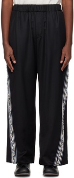 Black Lawn Trousers