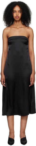 Black Megan Midi Dress