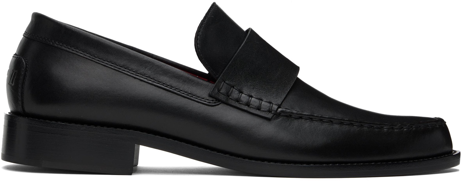 Black Penny Loafers