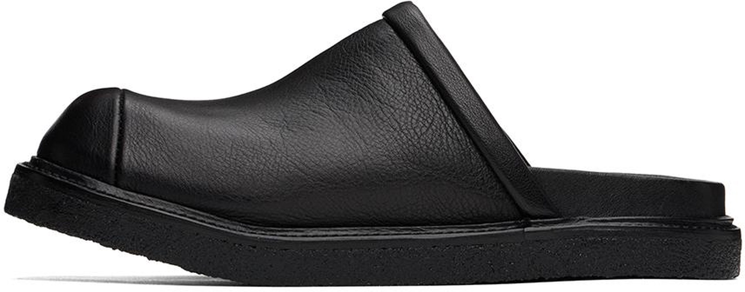 Black Curve Sabot 02 Mules