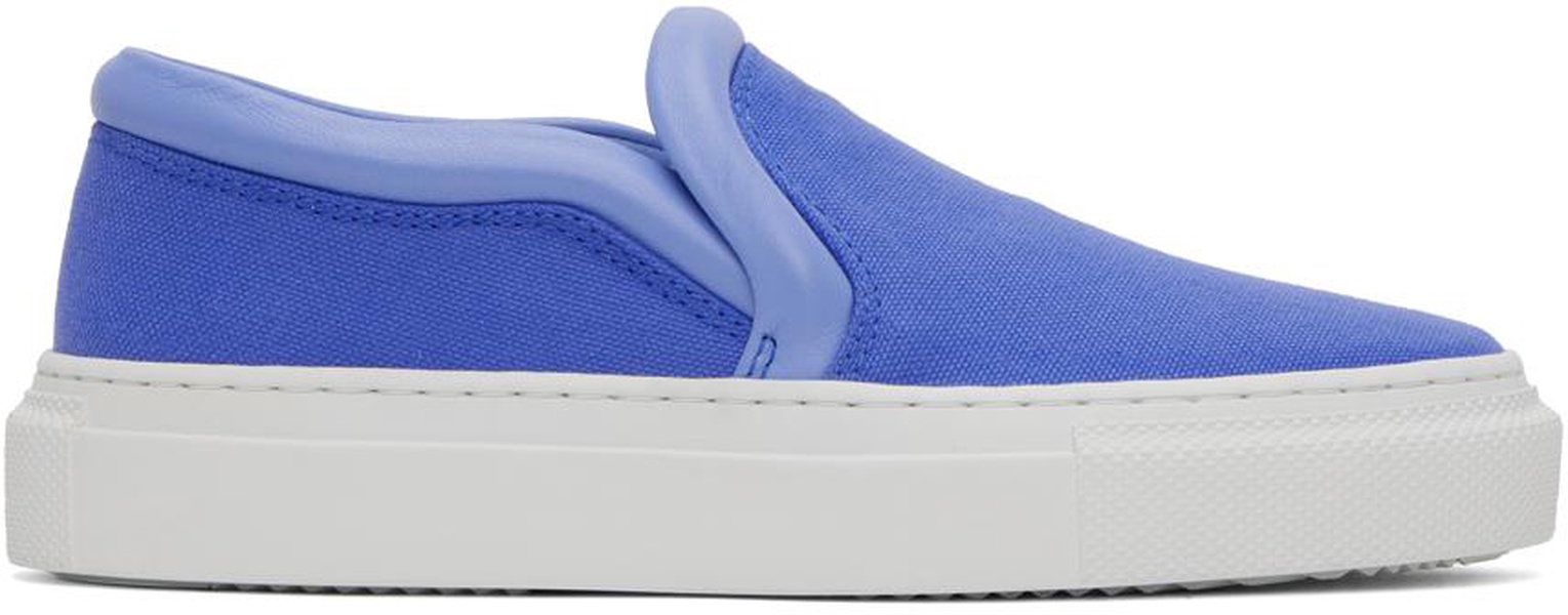 Blue Bumper-Tube Slip-On Sneakers