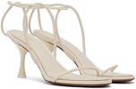 White Nenque Heeled Sandals