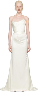 SSENSE Exclusive White Hilde Maxi Dress