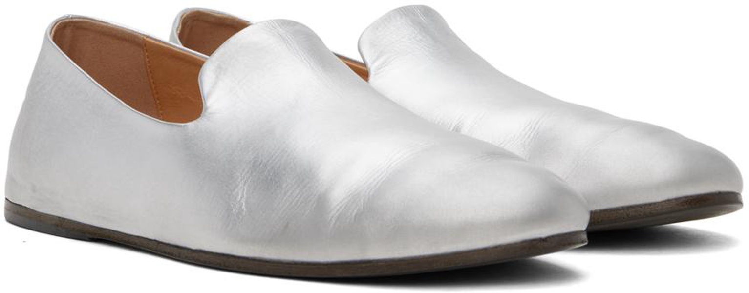 Silver Steccoblocco Slippers