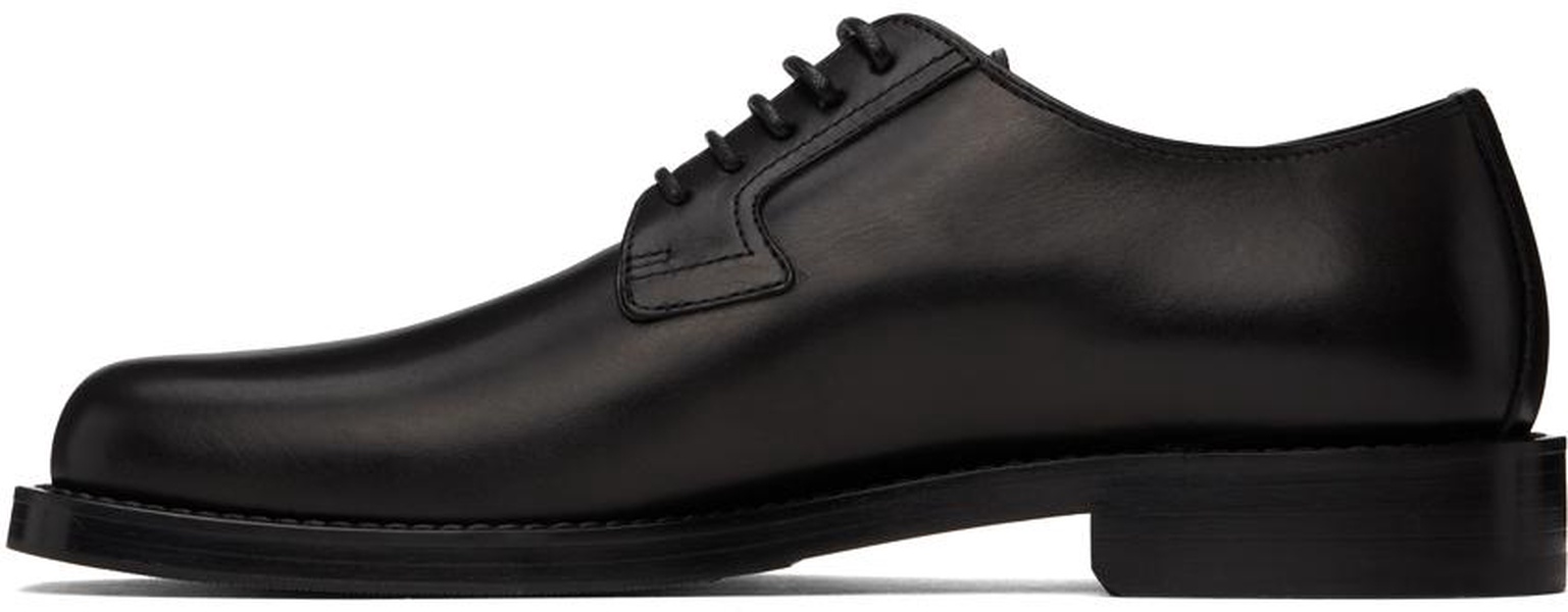 Black Leather Derbys