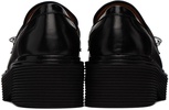 Black Piercing Loafers