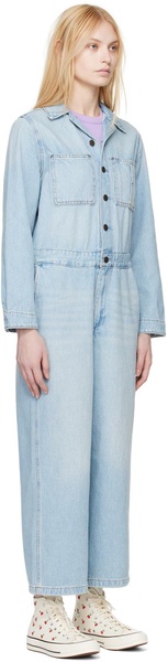 Blue Iconic Denim Jumpsuit