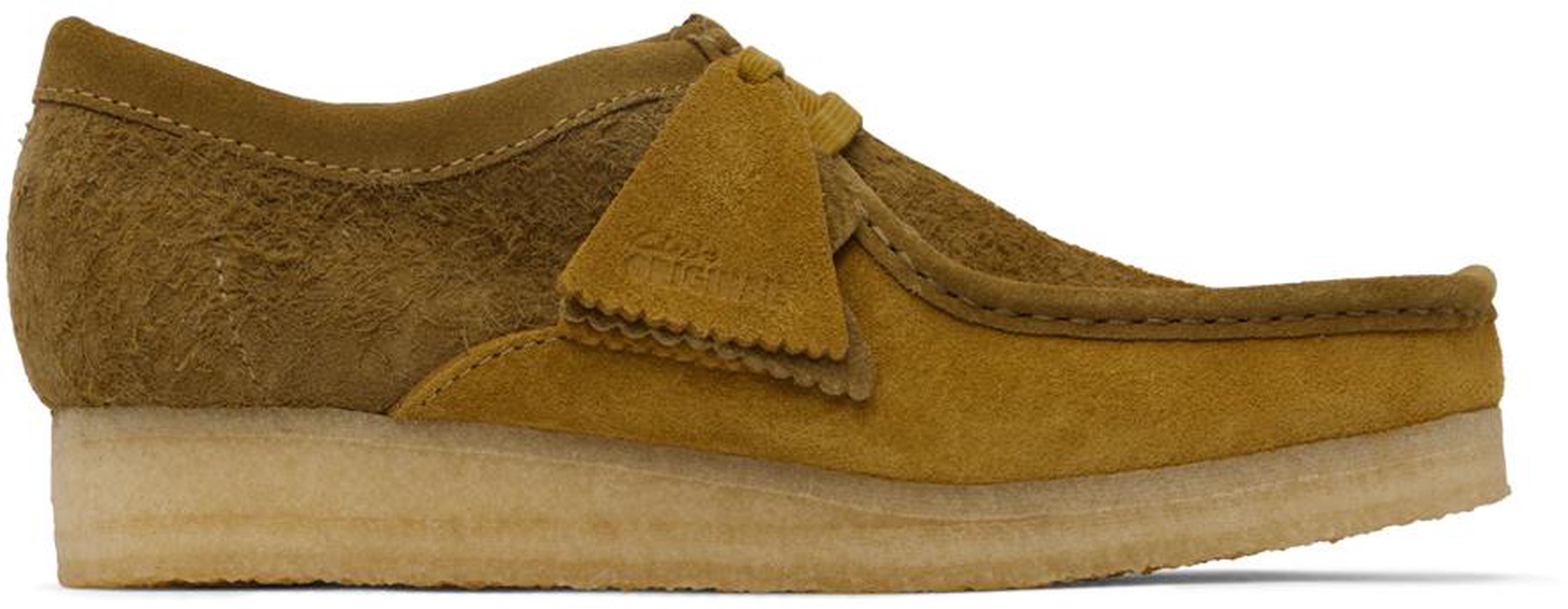 Khaki & Tan Wallabee Derbys