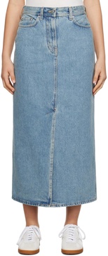 Blue Rona Denim Maxi Skirt